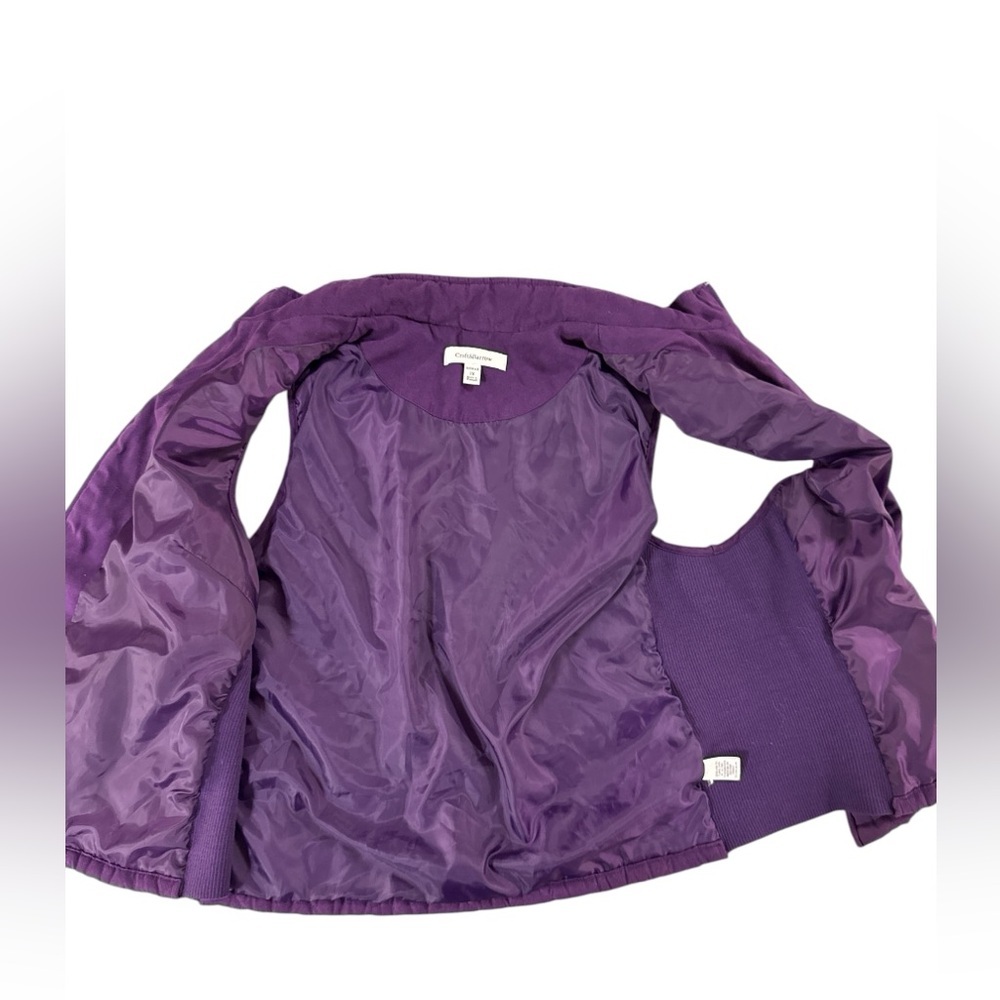 Croft & Barrow Purple Vest - Picture 6 of 10